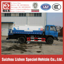 Camión del tanque de agua de Dongfeng de la regadera del agua de 10 toneladas